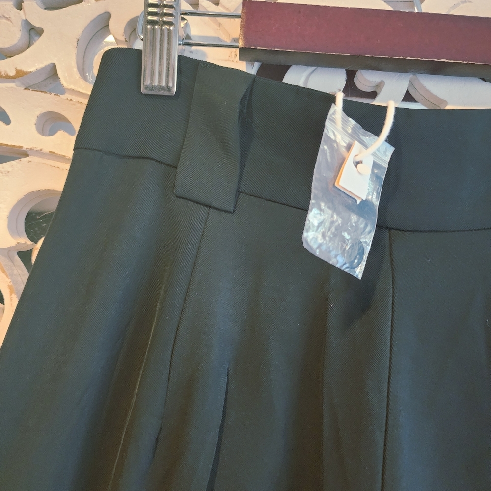 SELFIE LESLIE WIDE LEG PANTS SIDE POCKETS, FRONT ZIP NWT SZ XS - Picture 11 of 14